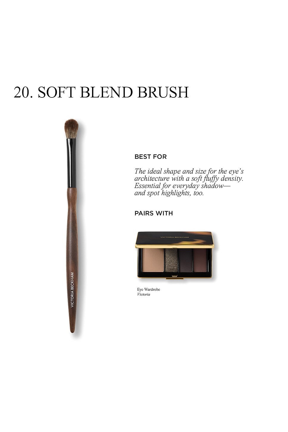 Victoria Beckham 20 Soft Blend Brush