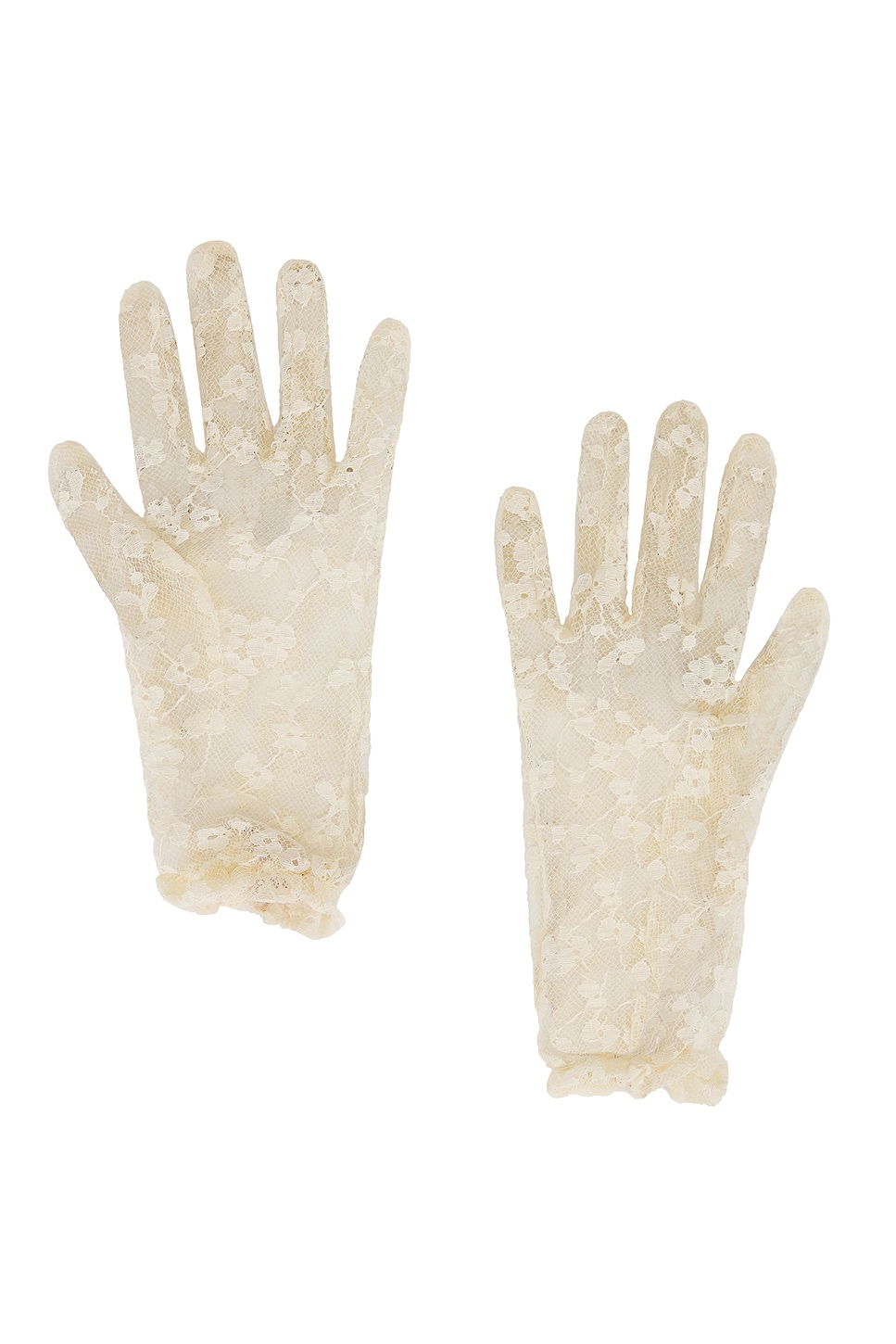 Valentino V Logo Signature Gloves In Burro & Oro