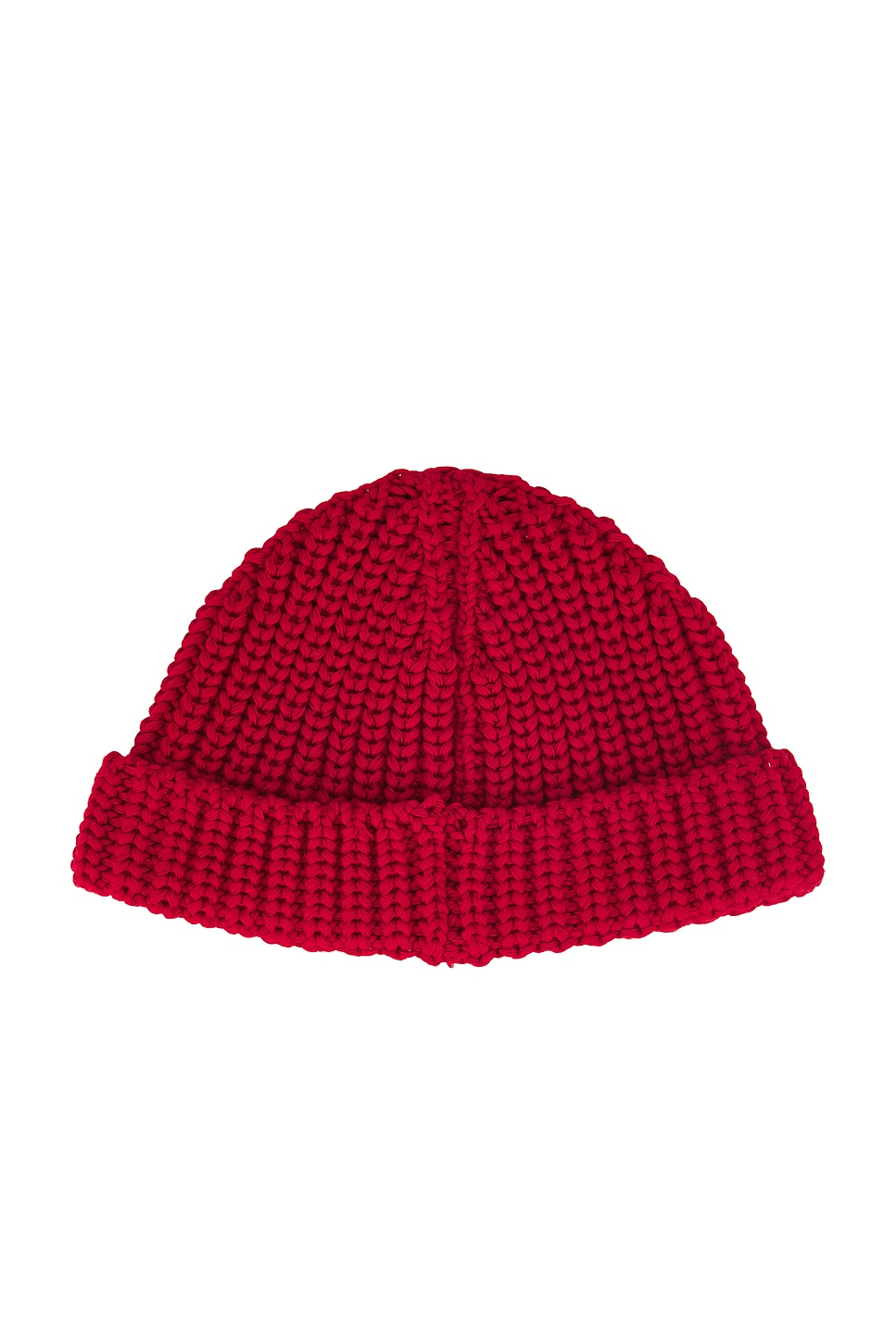 Valentino Knitted Beanie In Rosso