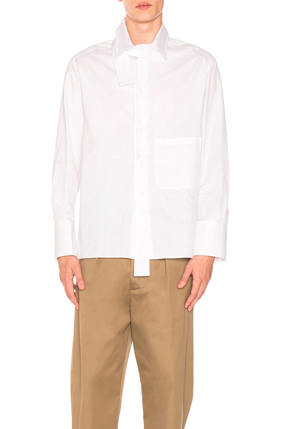 Image 1 of Valentino Garavani Long Sleeve Shirt in White