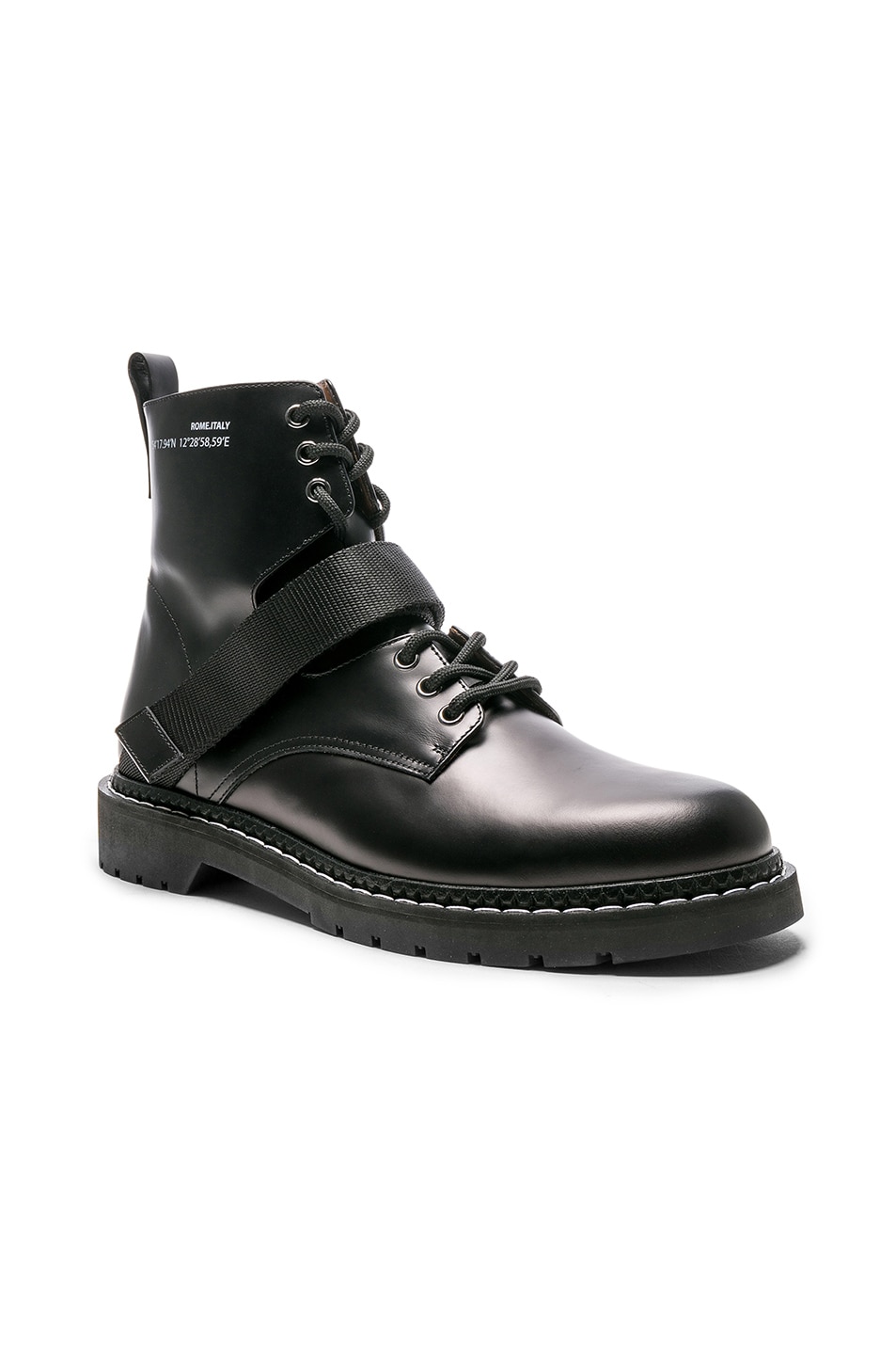 Image 1 of Valentino Garavani Boots in Black & White