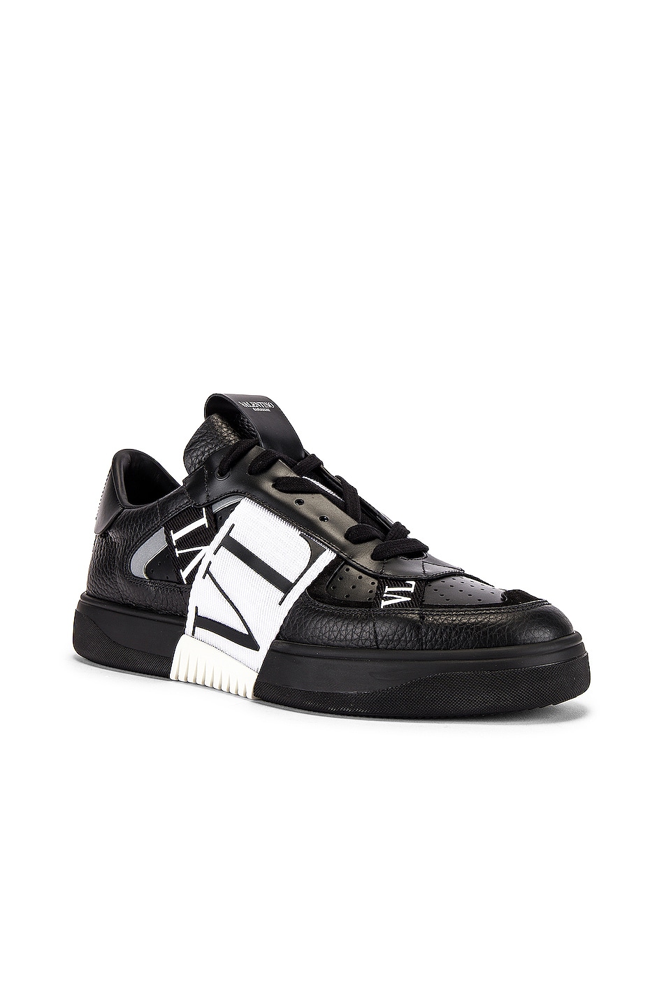 Image 1 of Valentino Garavani Low Top Sneaker in Black & White