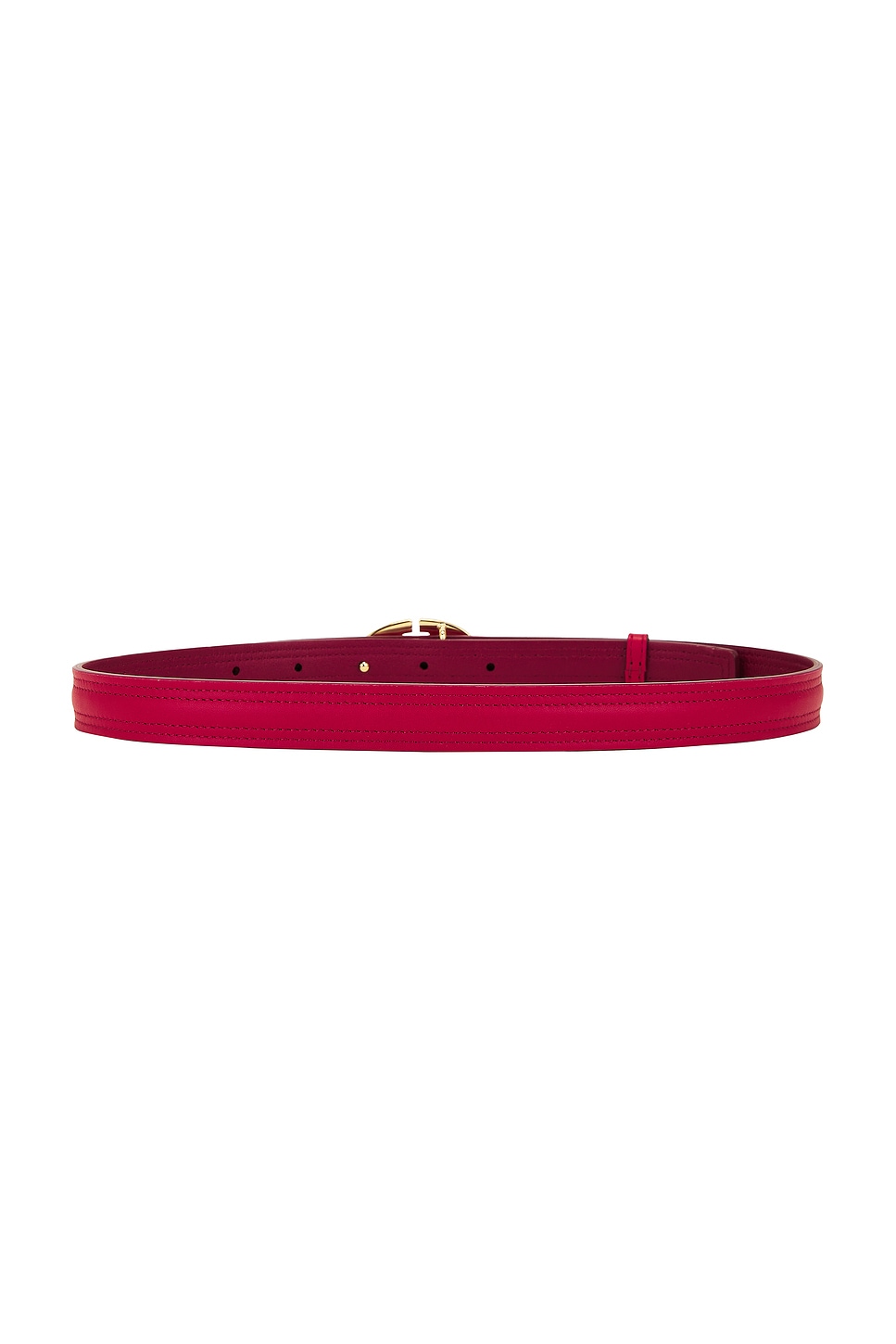 Shop Valentino V Logo 20 Belt In Rosso