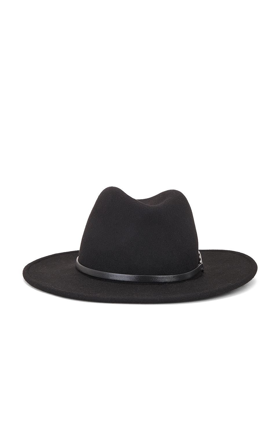 Shop Valentino V Logo Fedora In Nero