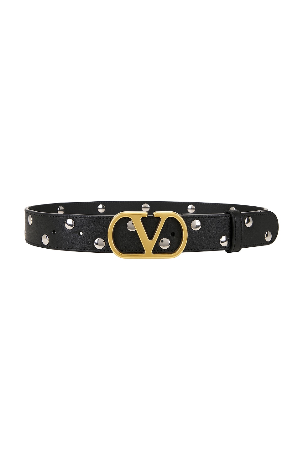 Valentino Garavani V Logo Signature Studs Belt