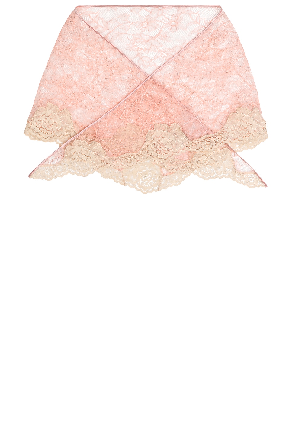 Valentino Garavani Lace Scarf in Pink