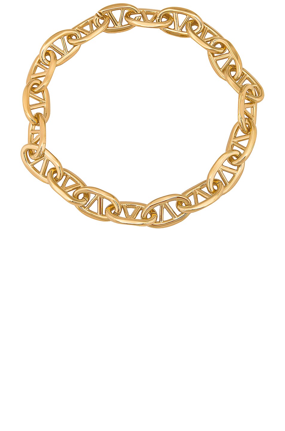 Image 1 of Valentino Garavani Vlogo Chain Necklace in Oro