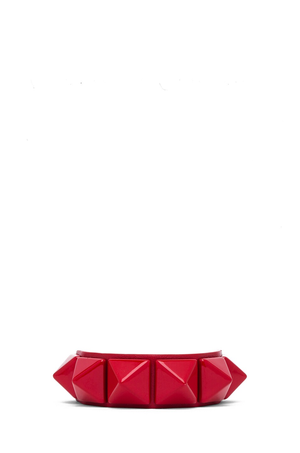 Image 1 of Valentino Garavani Rouge Va-Va-Voom Bracelet in Red