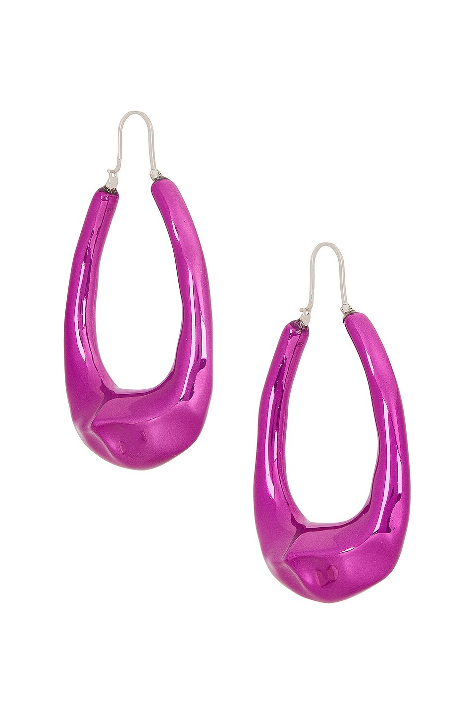 Image 1 of Valentino Garavani Hoop Earrings in Pink
