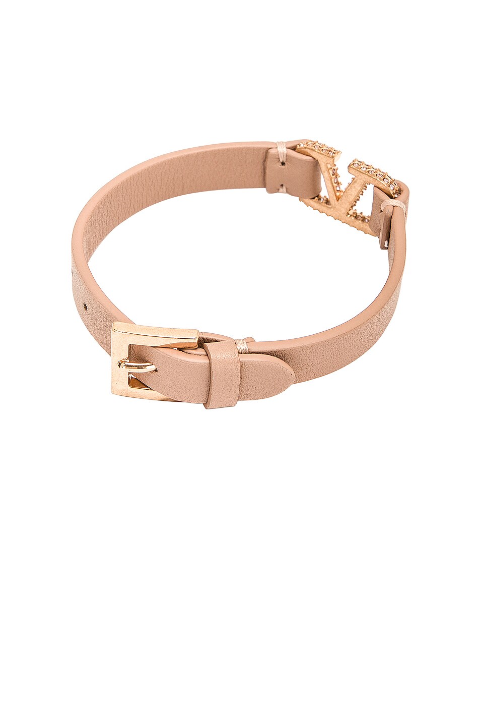 V Logo Signature Bracelet
