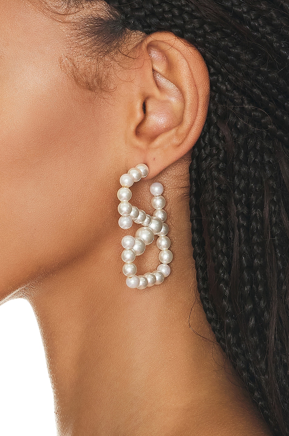 Valentino Garavani - Woman - Oro 18/Cream - Earring