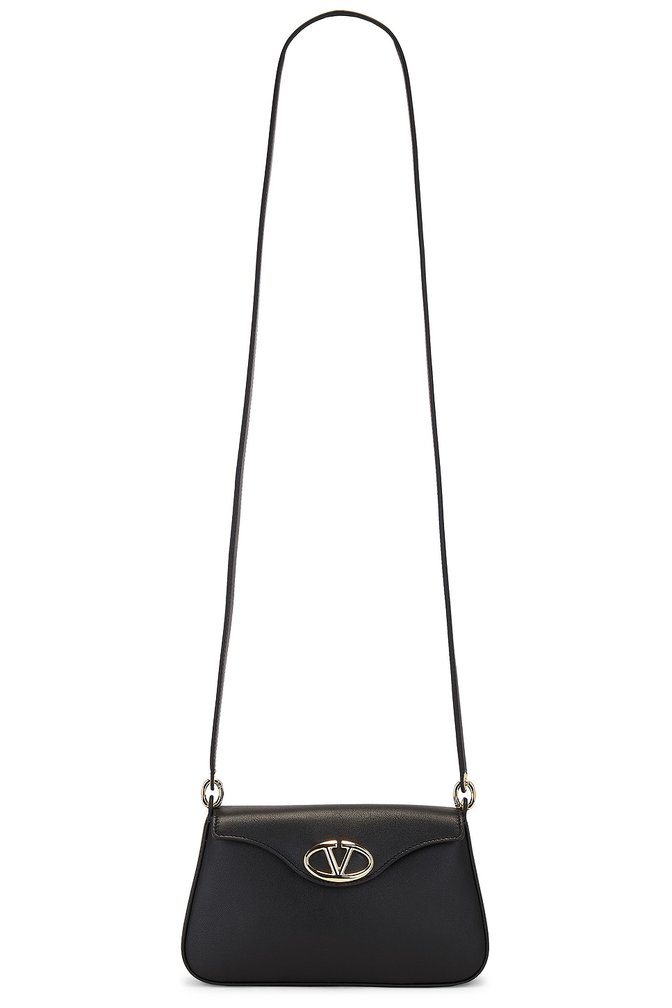 Shop Valentino V Logo The Bold Edition Mini Bag In Nero