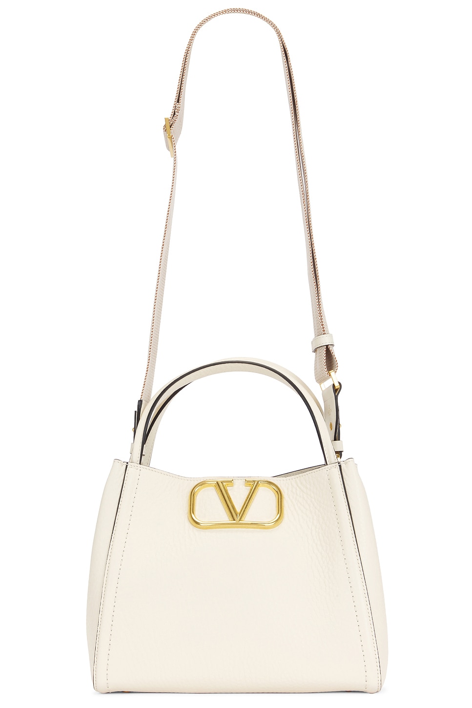 Alltime Medium Double Handle Bag in Ivory