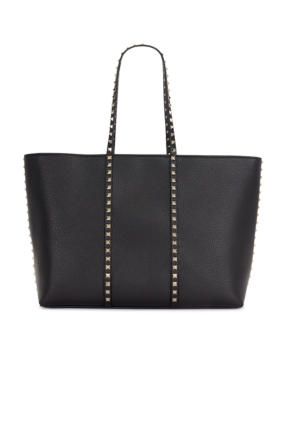 Rockstud Tote Bag in Black