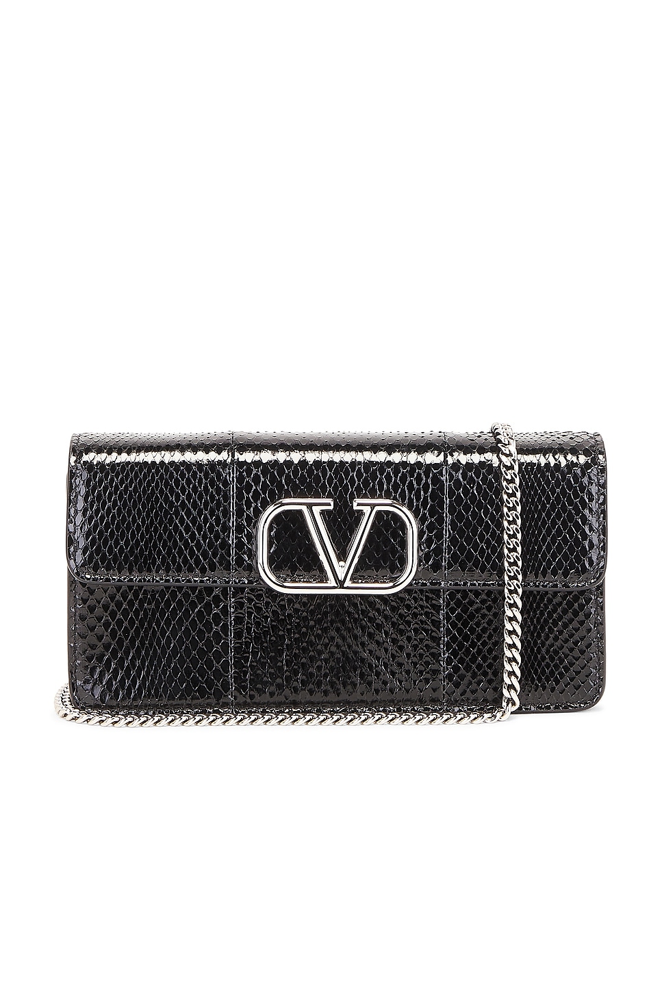 VALENTINO GARAVANI V LOGO STRAP WALLET 