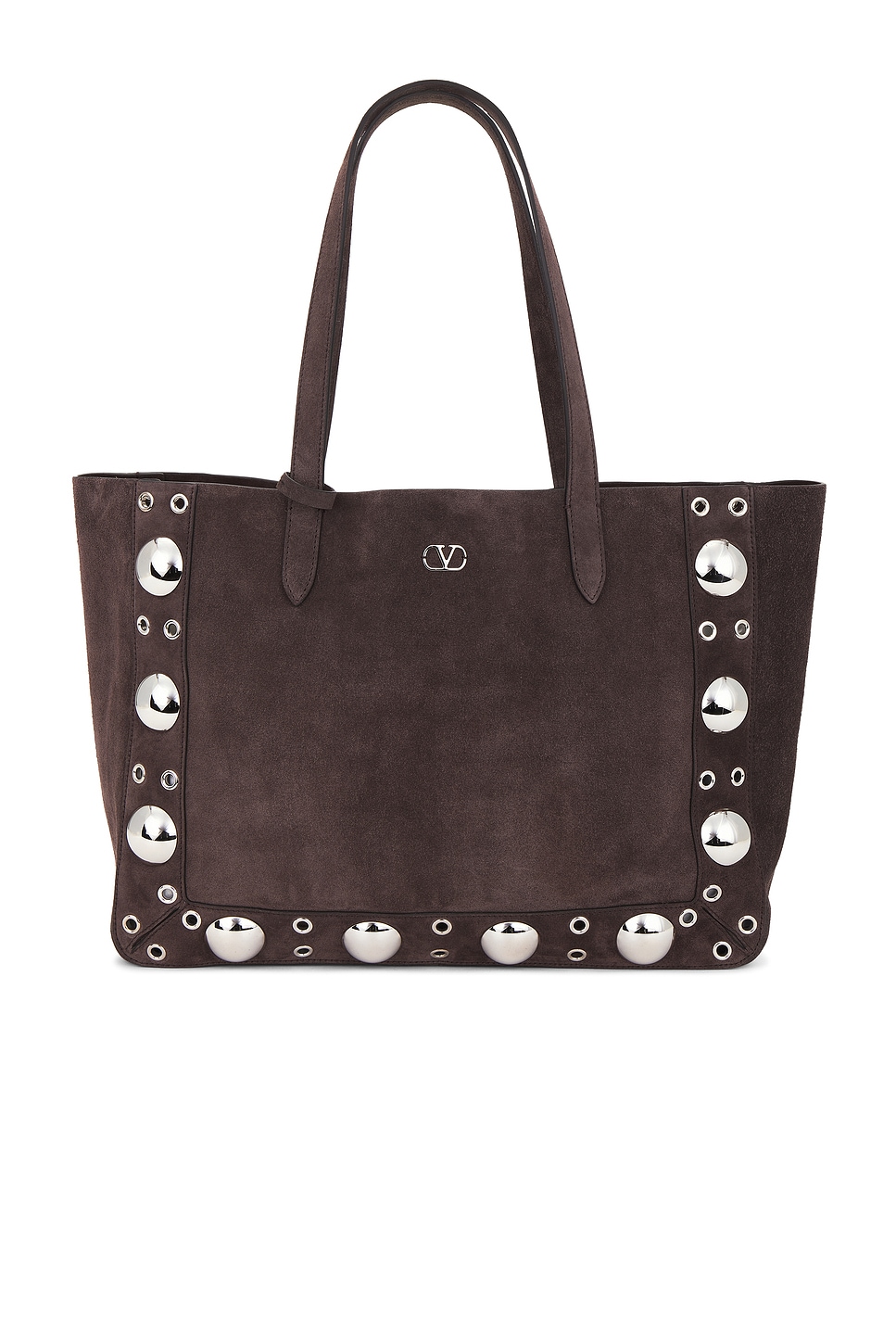 Valentino Garavani Nellcote Tote Bag In Brown