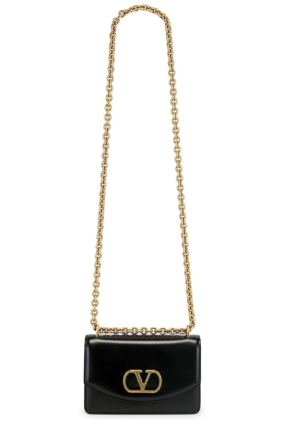 Vain Small Shoulder Bag in Black