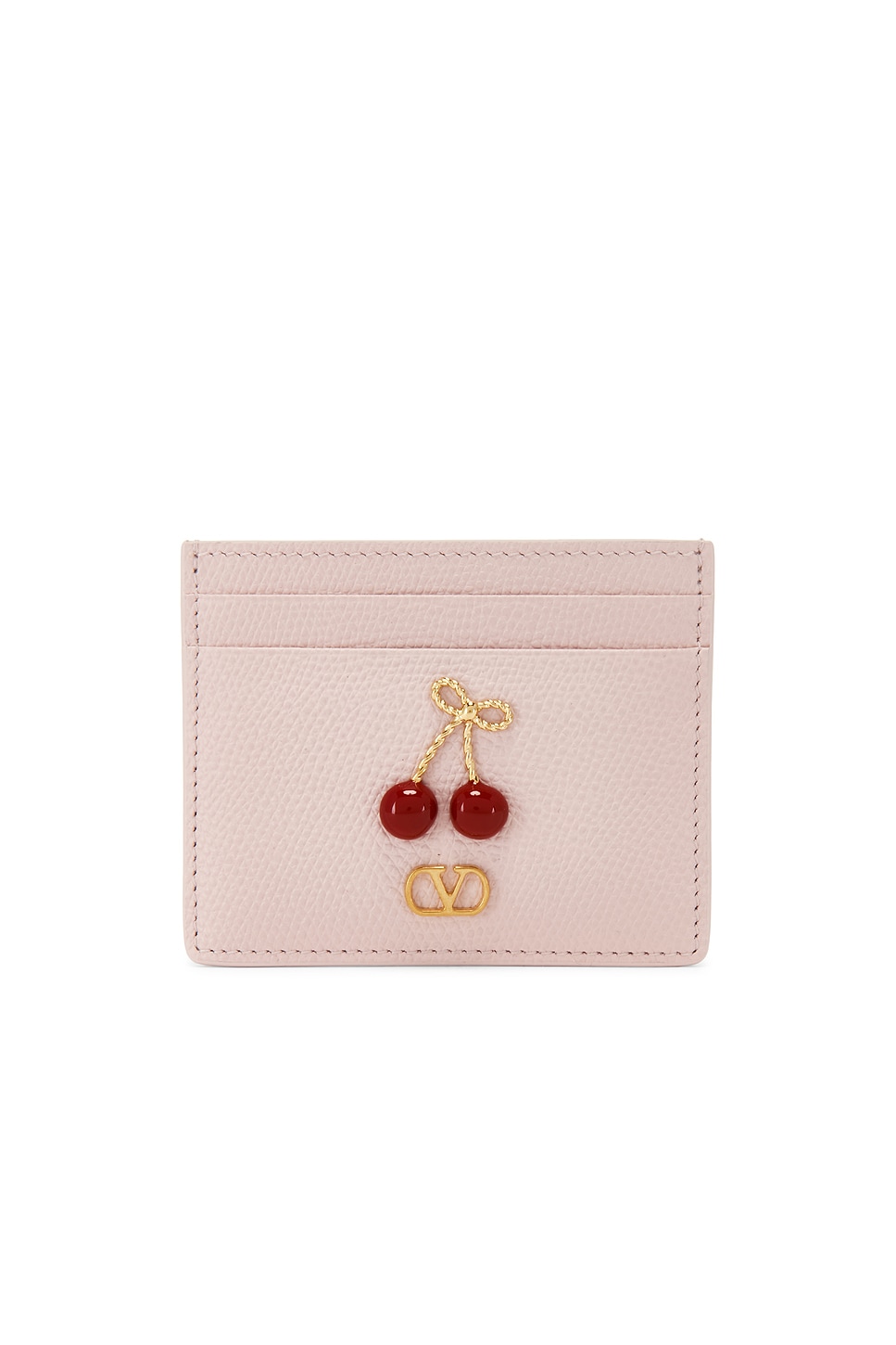 Valentino Garavani Cherry Logo Card Holder