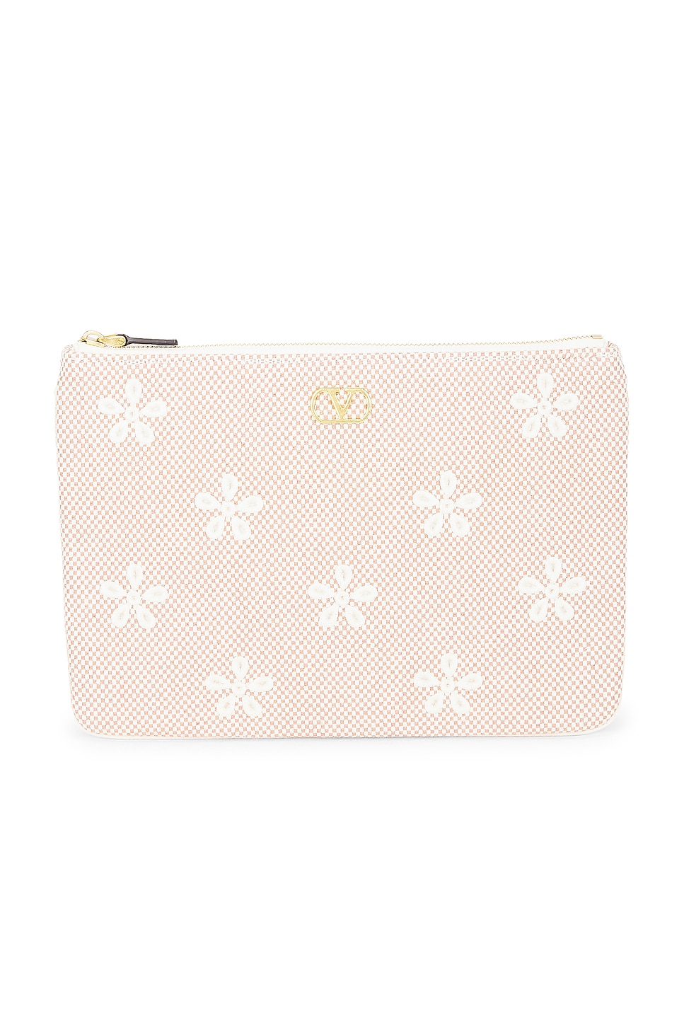 Valentino Garavani V Logo Signature Medium Flat Pouch | Thumbnail 7