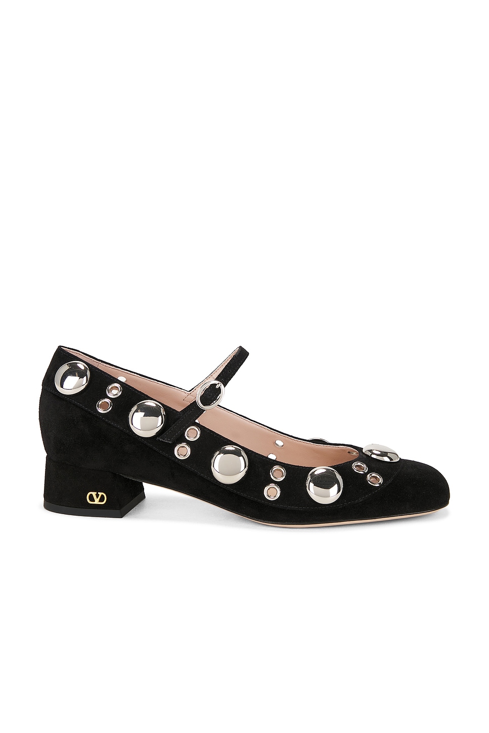 Image 1 of Valentino Garavani Nellcote Ballerina Pump in Nero