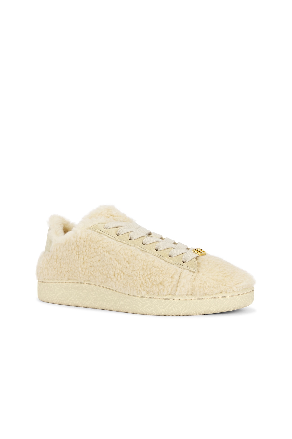 Valentino Royco Vlogo Lace-up Sneakers In Neutral