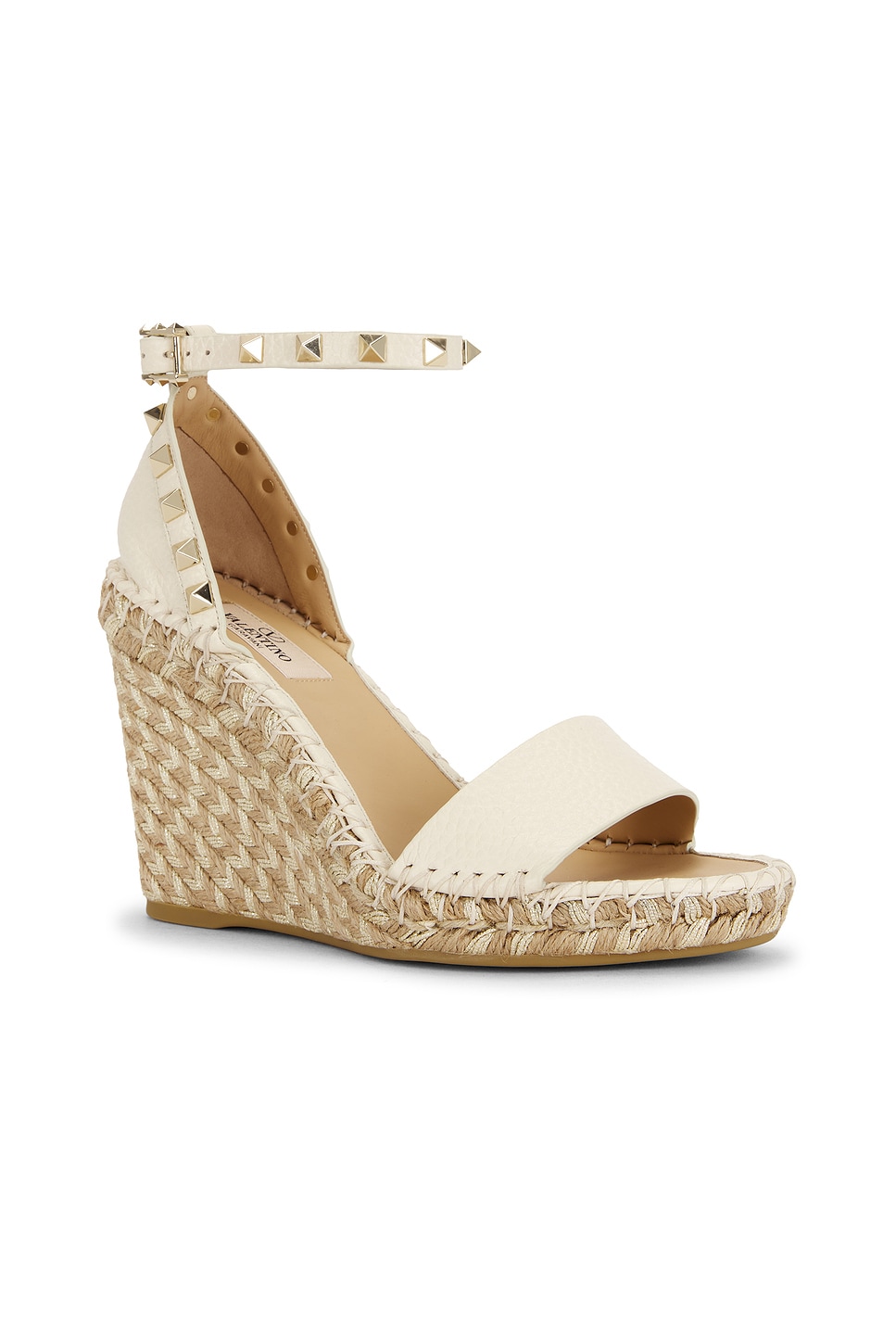 Valentino Garavani Rockstud Wedge Espadrille thumbnail