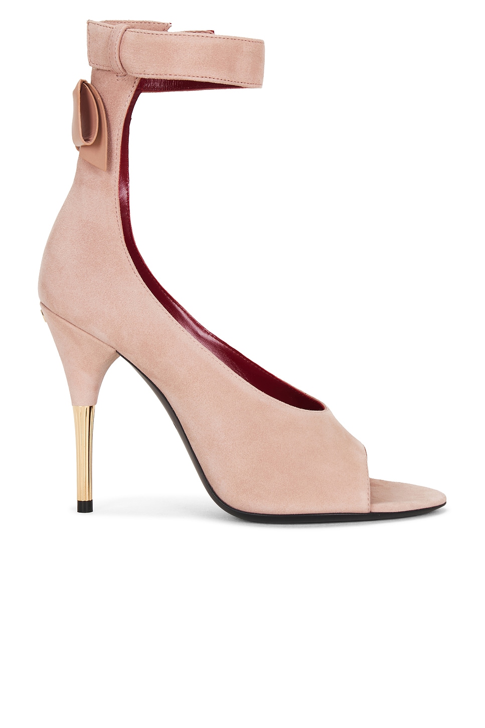 Valentino Garavani Fatale Peep Toe Heel in Blush