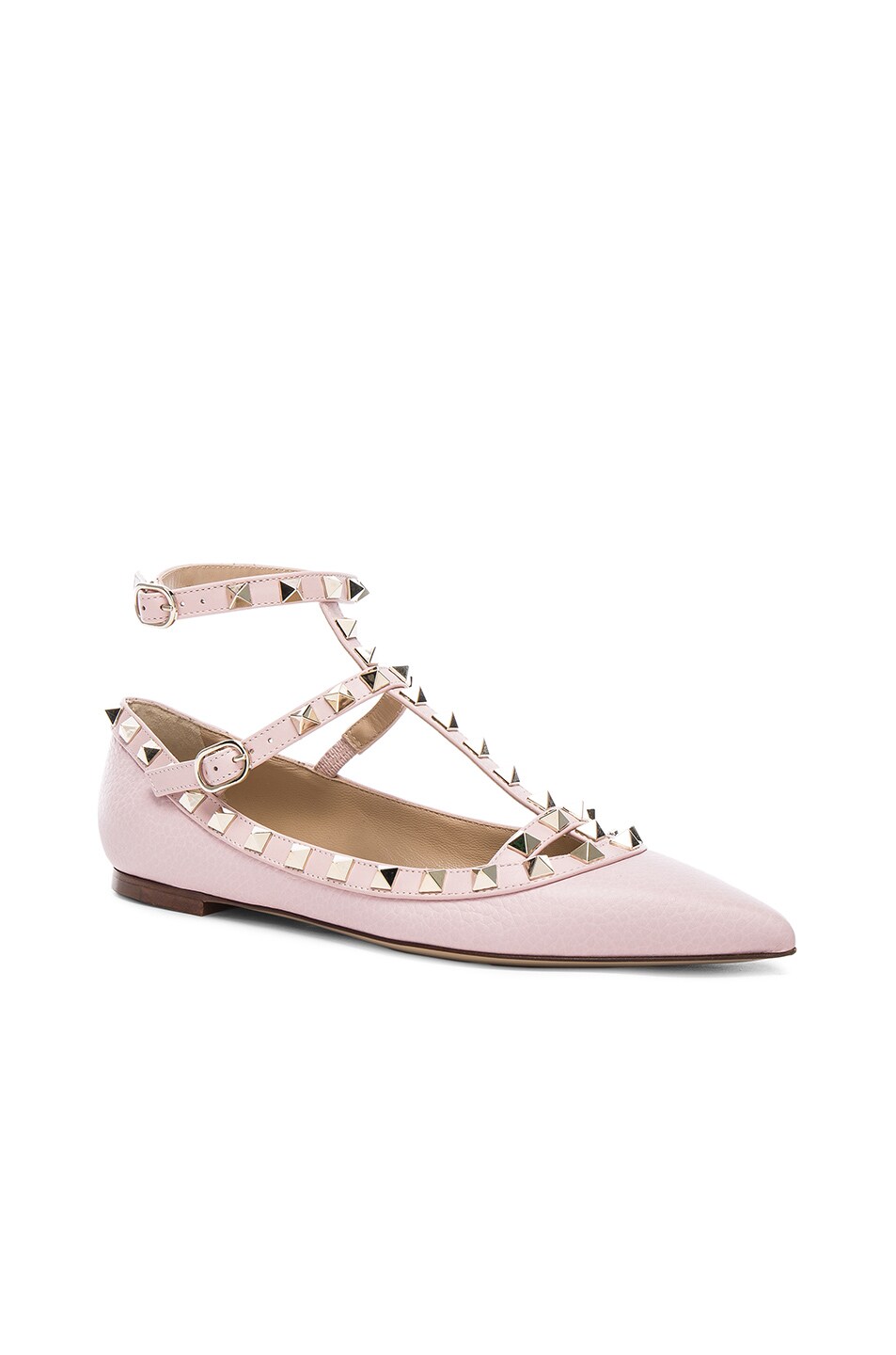water rose valentino sandals