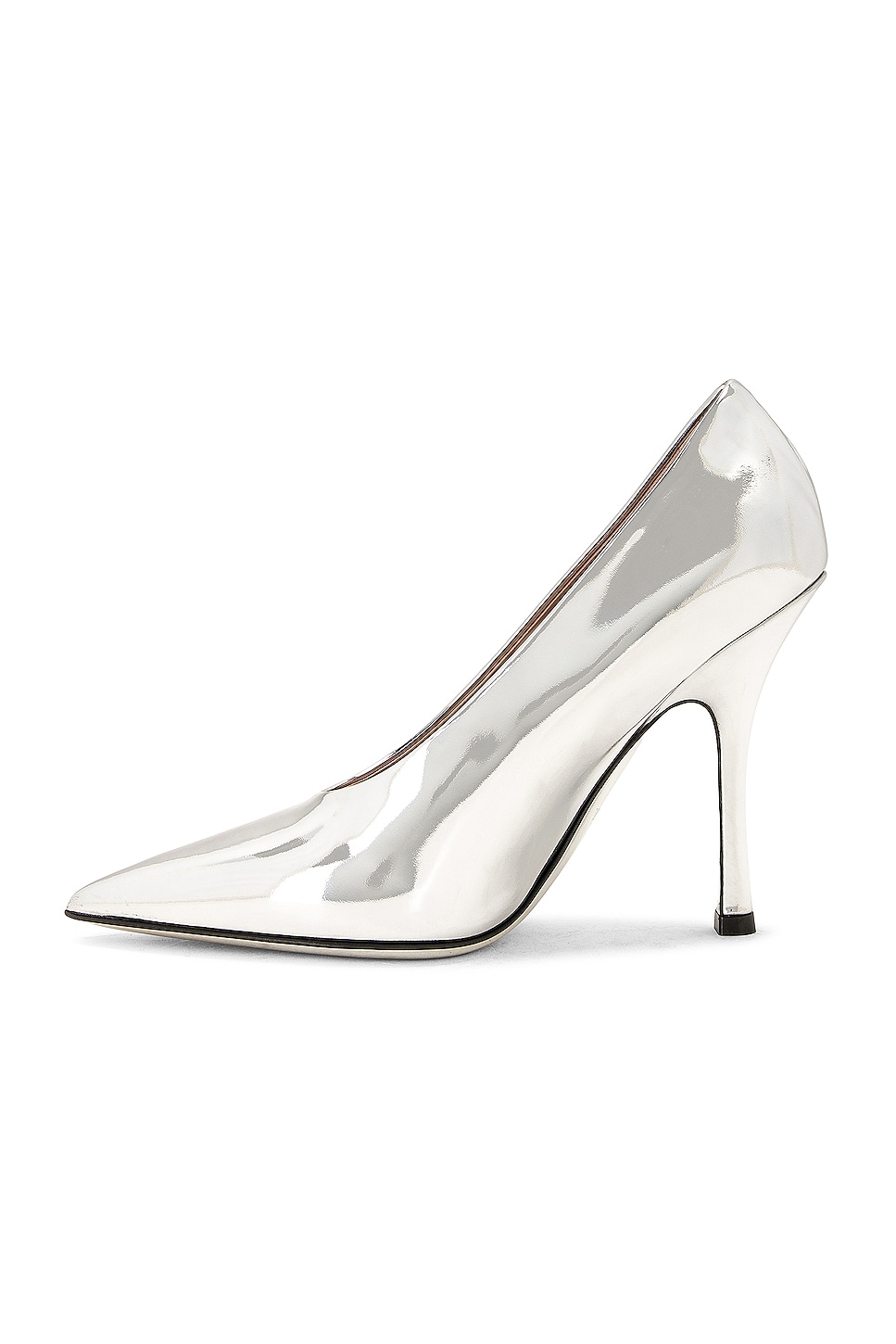 Valentino Garavani Nite Out Pump in Silver | FWRD