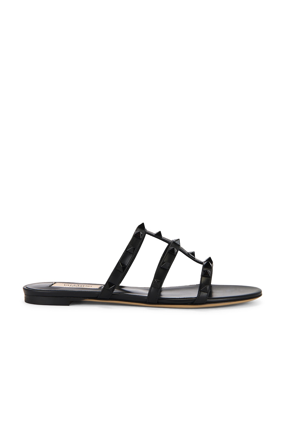 Valentino Garavani Rockstud Slide In Black