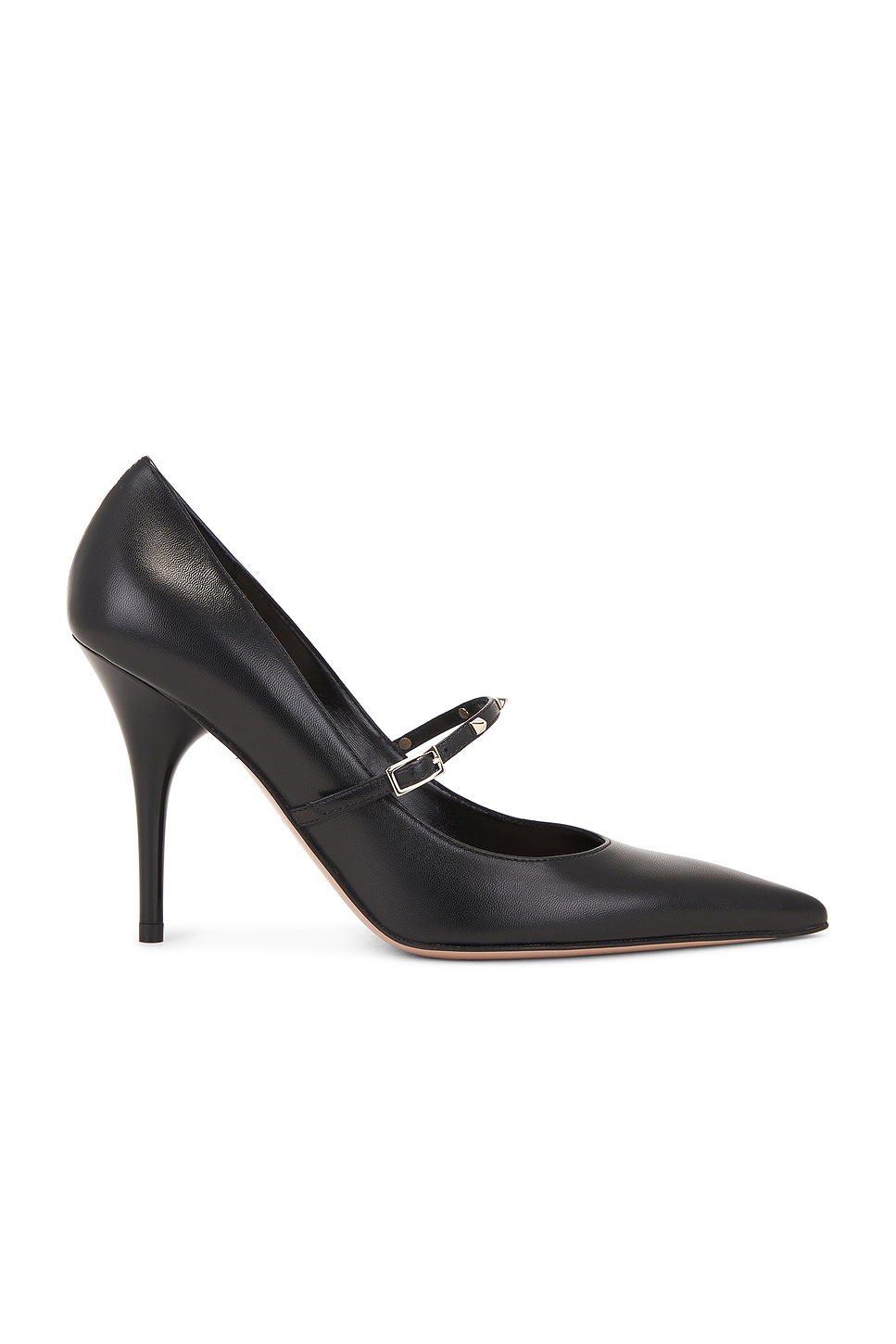 Image 1 of Valentino Garavani Rockstud Wispy Mary Jane Heel in Nero