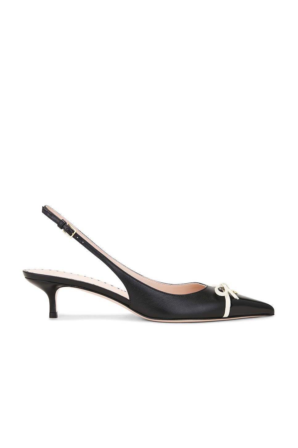 Be Pointy Sling Back Pump in Black