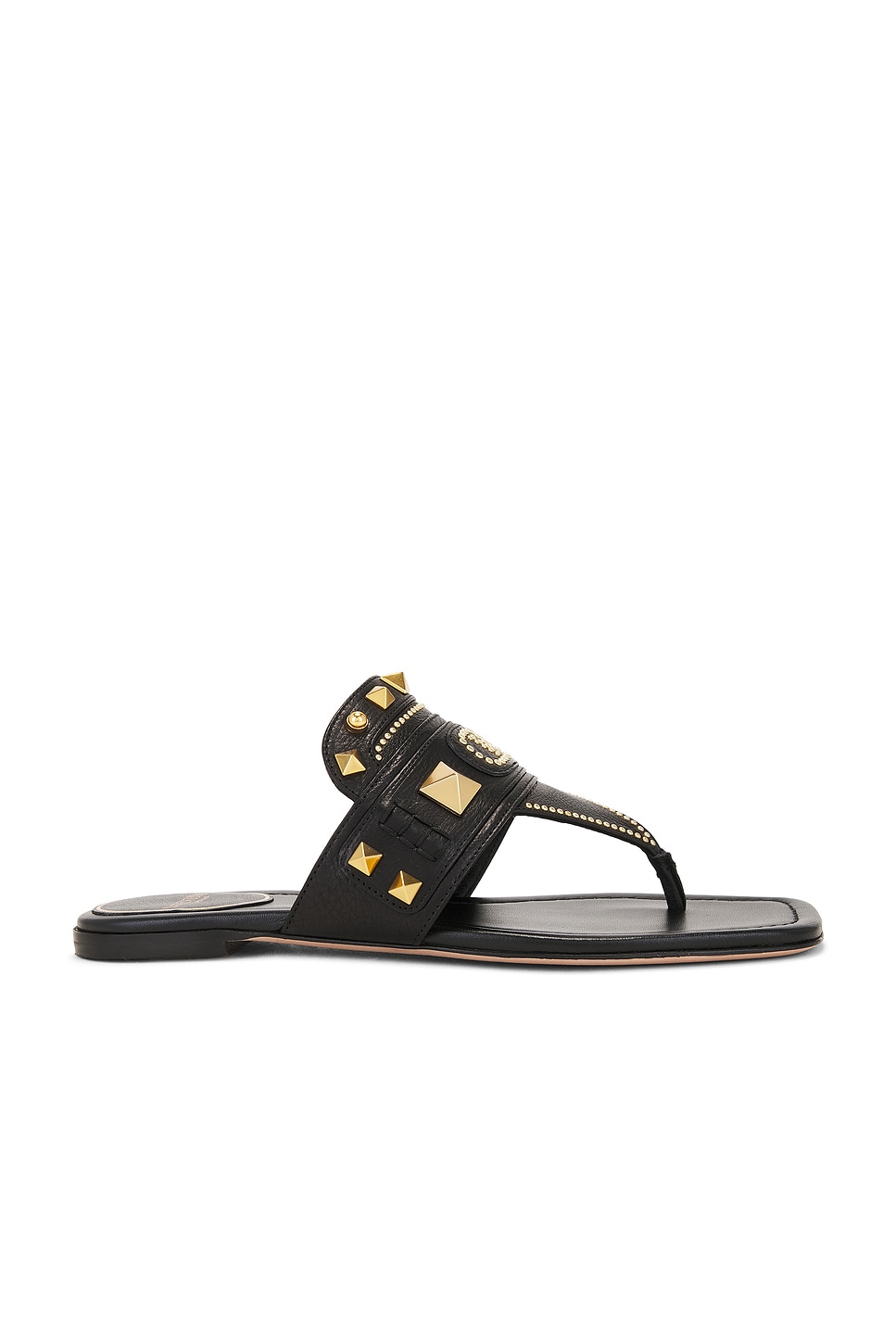 Plaster Caster Thong Sandal in Black