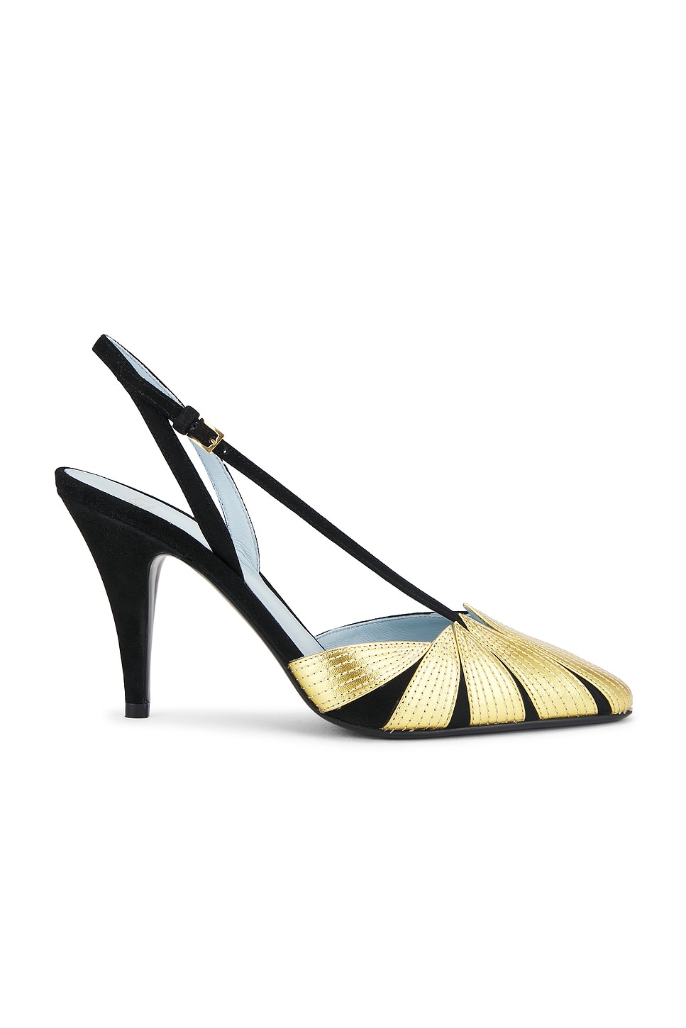 VALENTINO GARAVANI FOLIEFOLIAGE SLING BACK PUMP