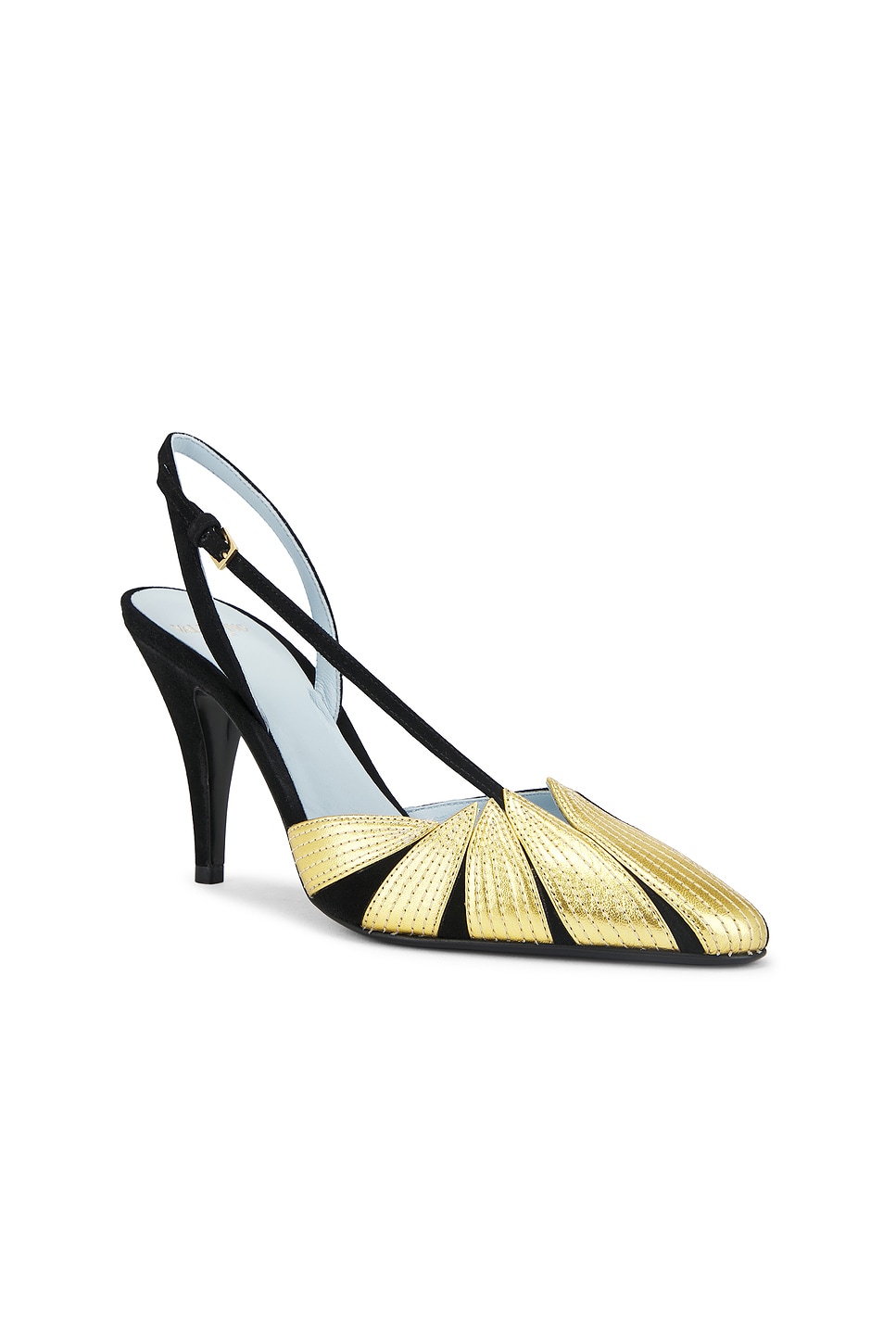 VALENTINO GARAVANI FOLIEFOLIAGE SLING BACK PUMP