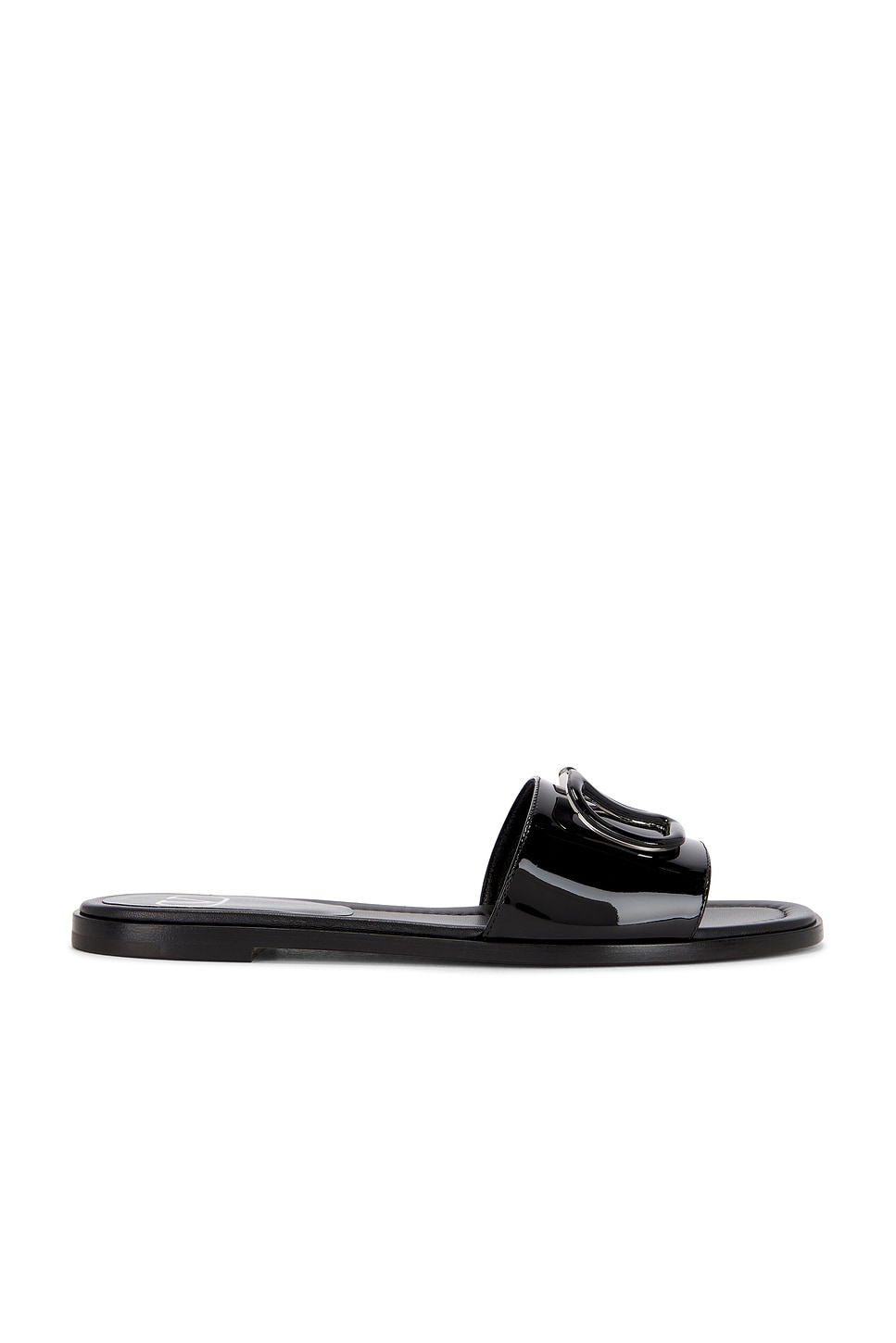Valentino Garavani V Logo Signature Slide