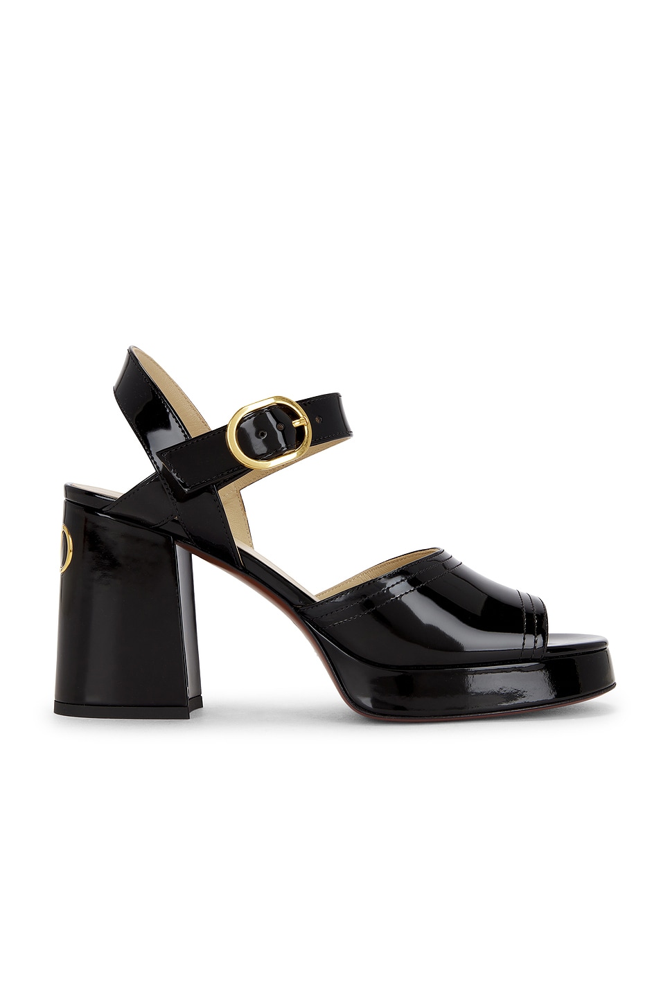 Image 1 of Valentino Garavani Fawcette Sandal in Nero
