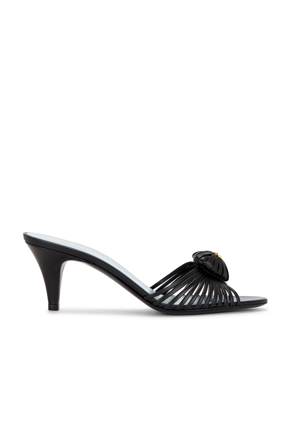 Image 1 of Valentino Garavani Royal Slide Sandal in Nero
