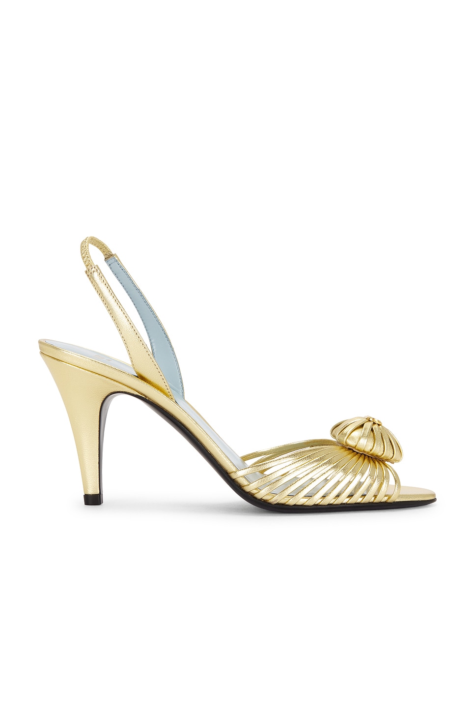 Image 1 of Valentino Garavani Royal Sandal in Antique Brass Light