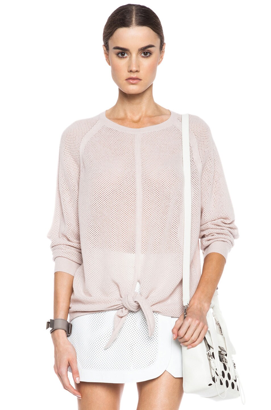 Image 1 of Vanessa Bruno Maille Cashmere Sweater in Petale