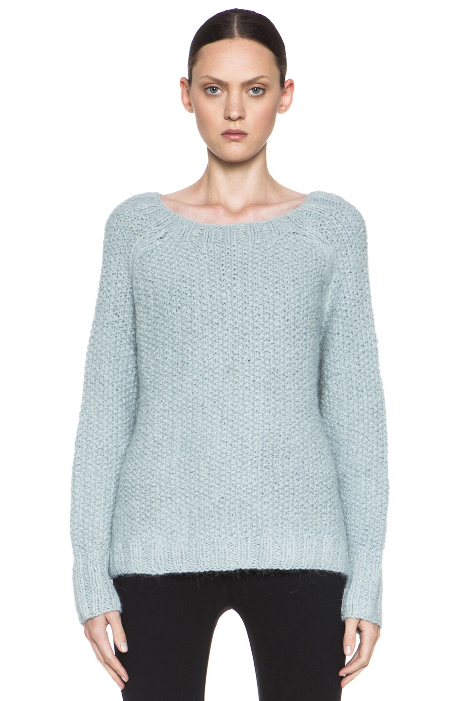 Image 1 of Vanessa Bruno Alpaca-Blend Sweater in Crystal