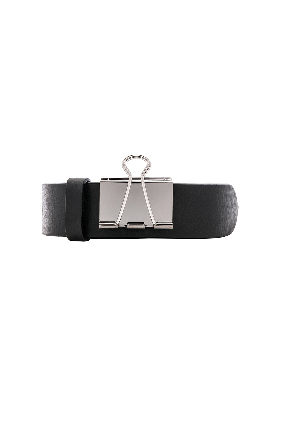 Image 1 of VETEMENTS Paperclip Belt in Black