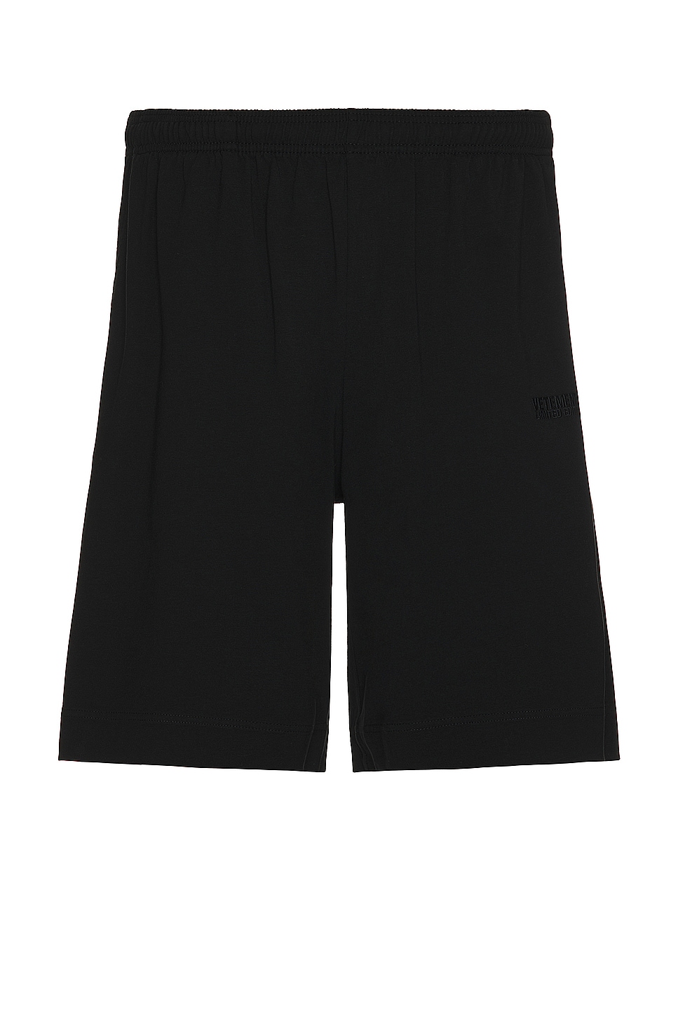Image 1 of VETEMENTS Jersey Shorts in Black