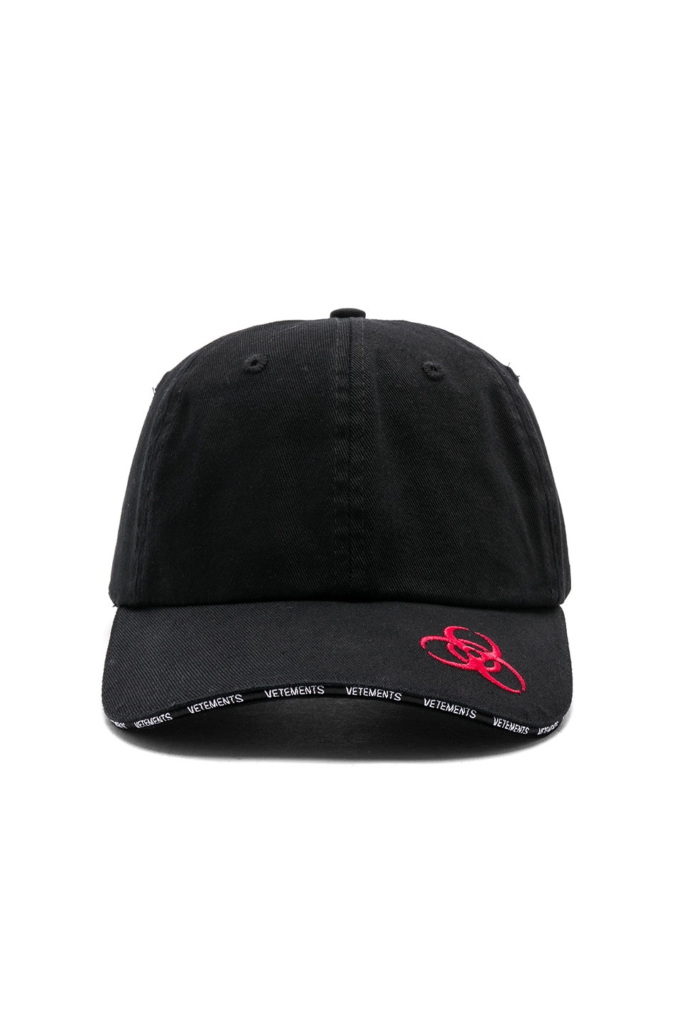 Image 1 of VETEMENTS Genetically Modified Cap in Black