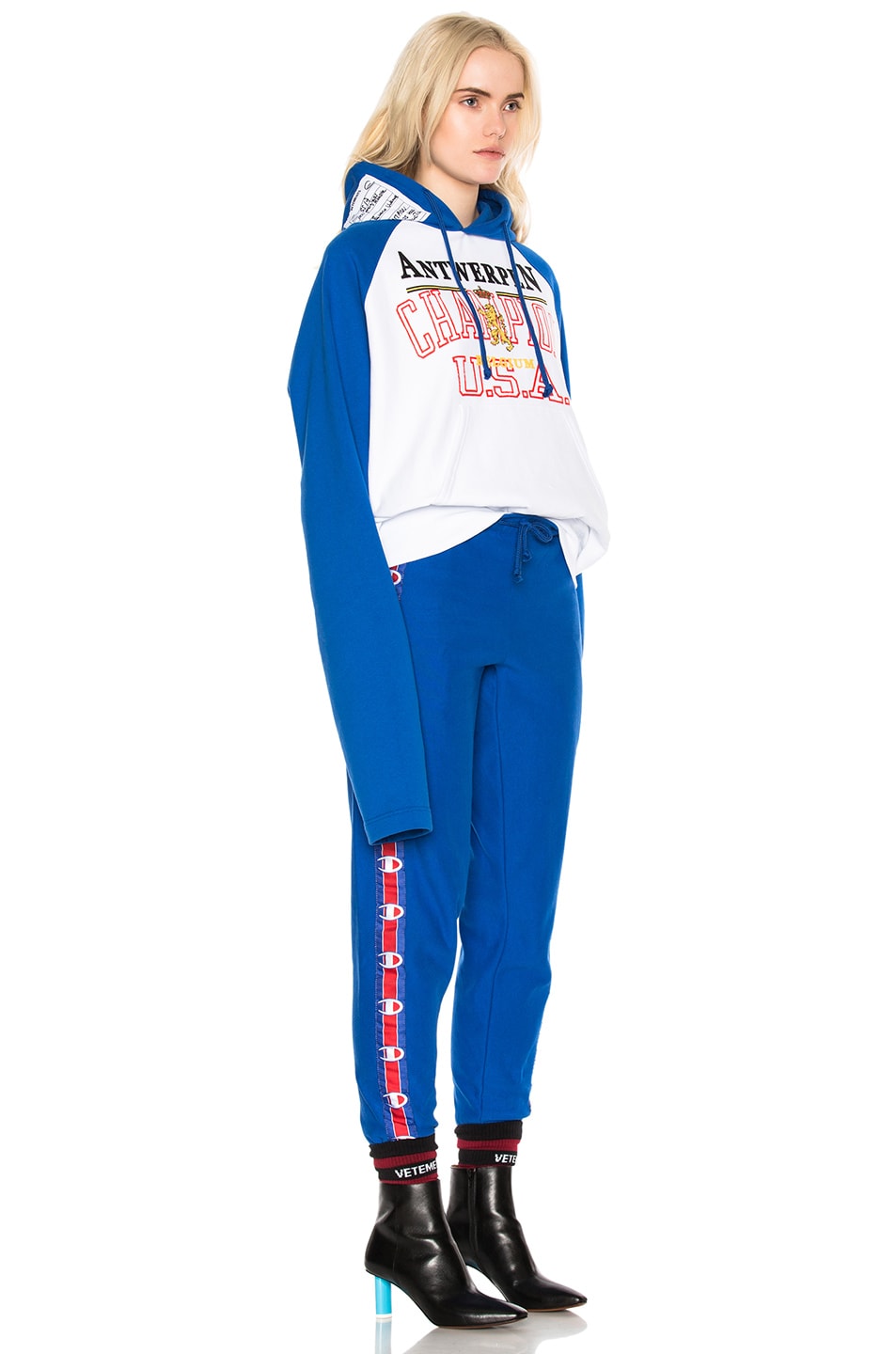vetements x champion sweatpants