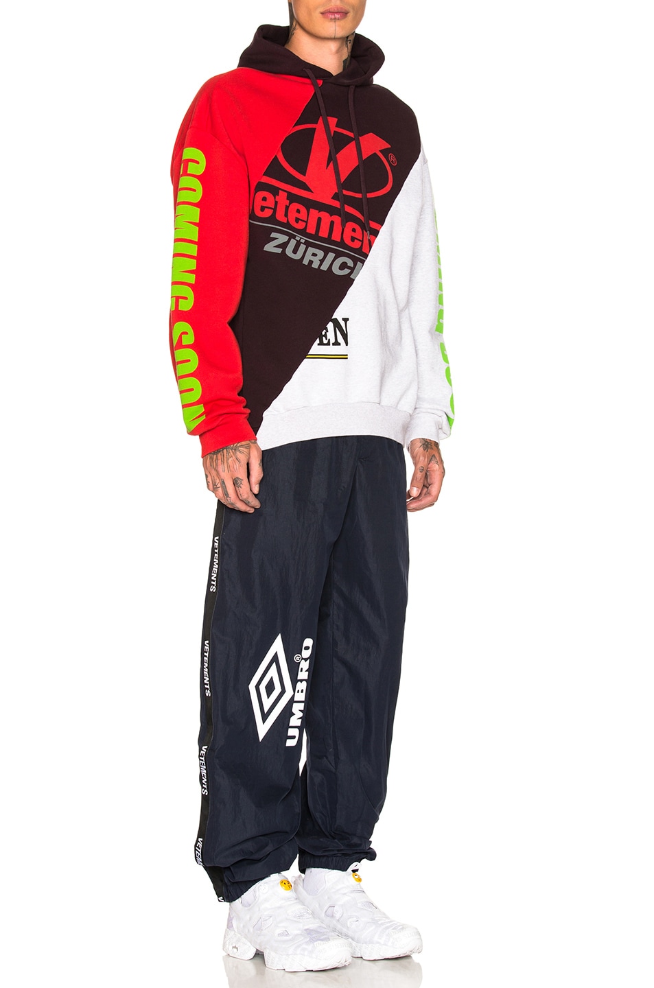 supreme umbro track pants