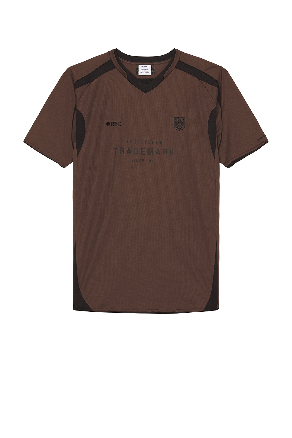 Trademark Football Jersey in Chocolate