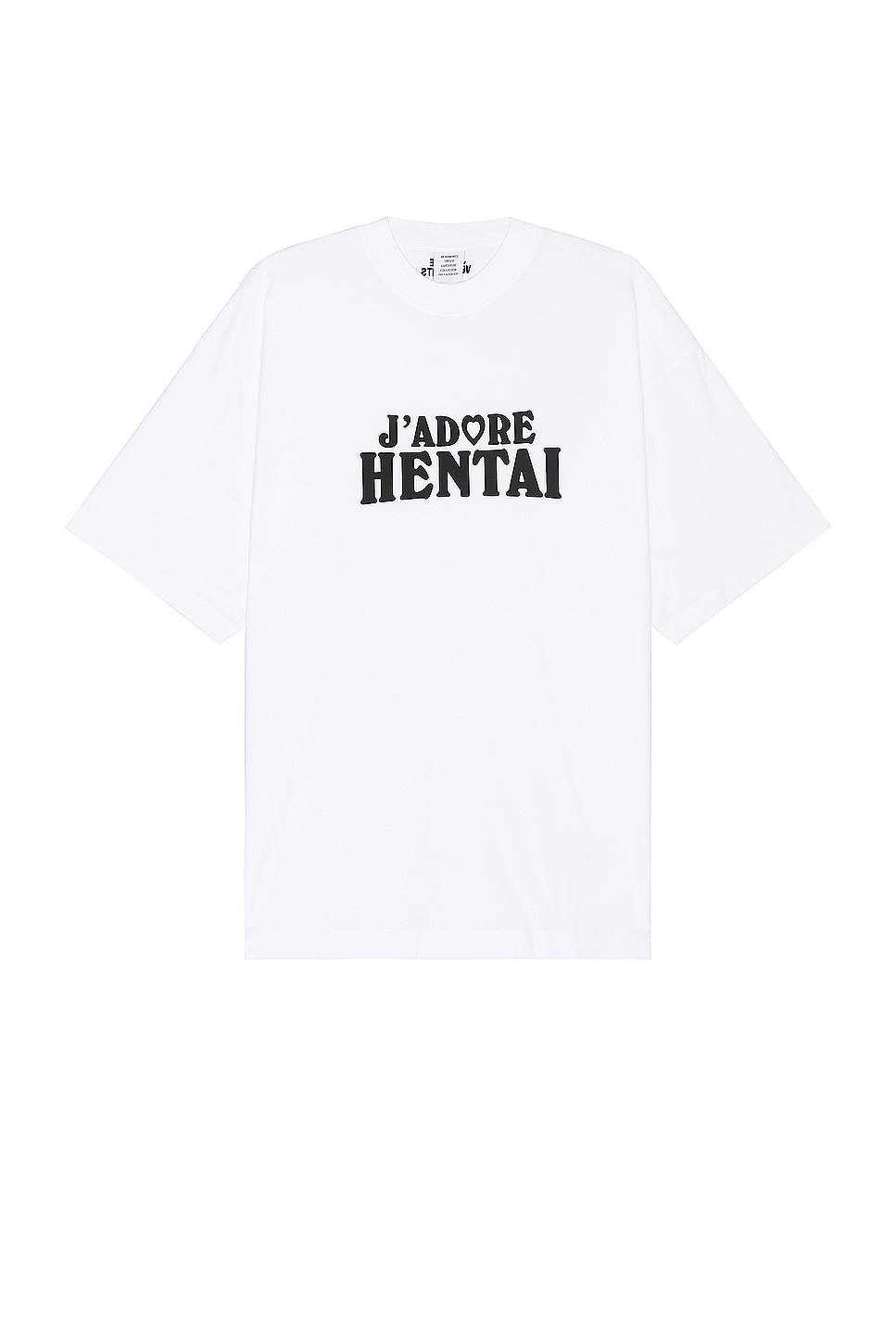 Image 1 of VETEMENTS Hentai T-shirt in White
