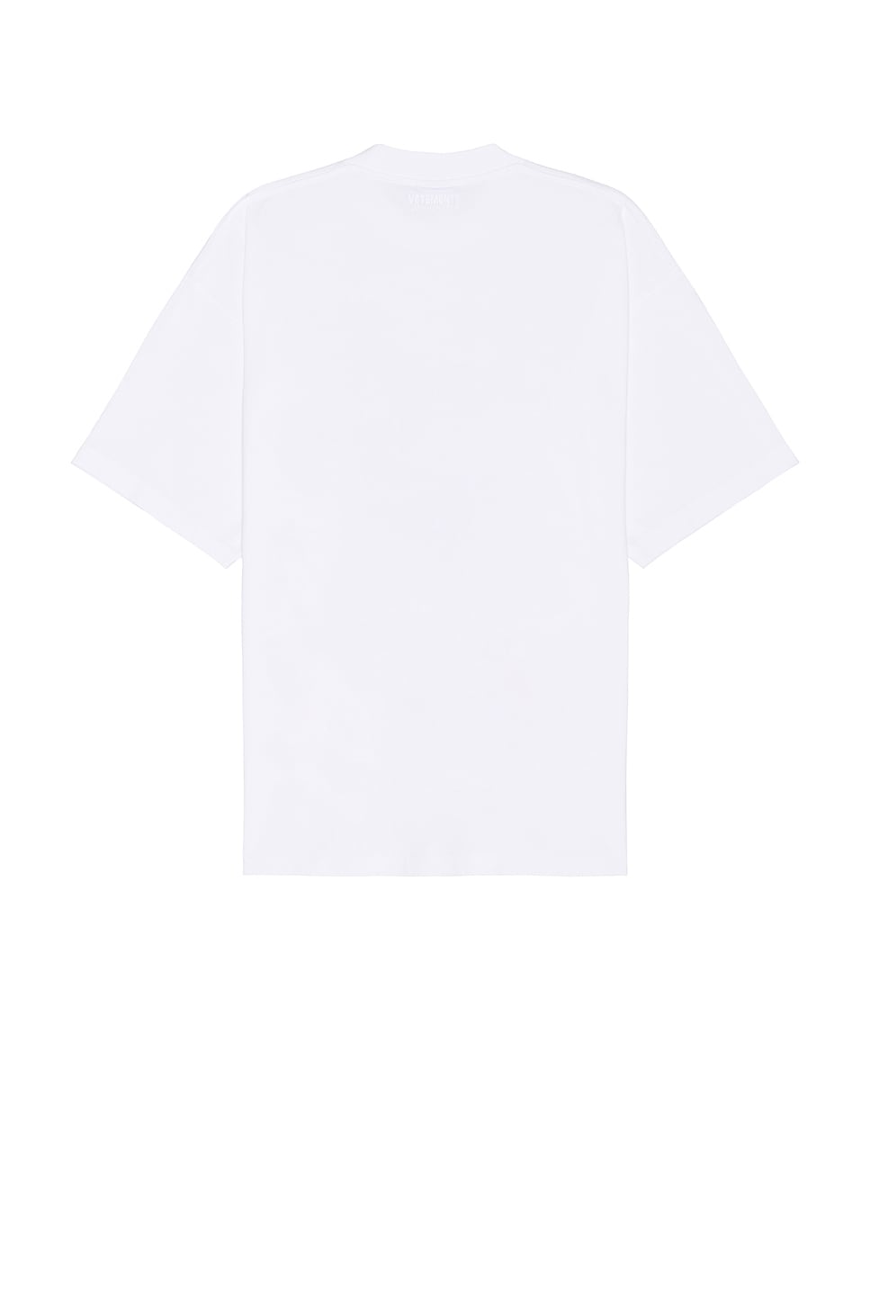 Shop Vetements No Social Media T-shirt In White