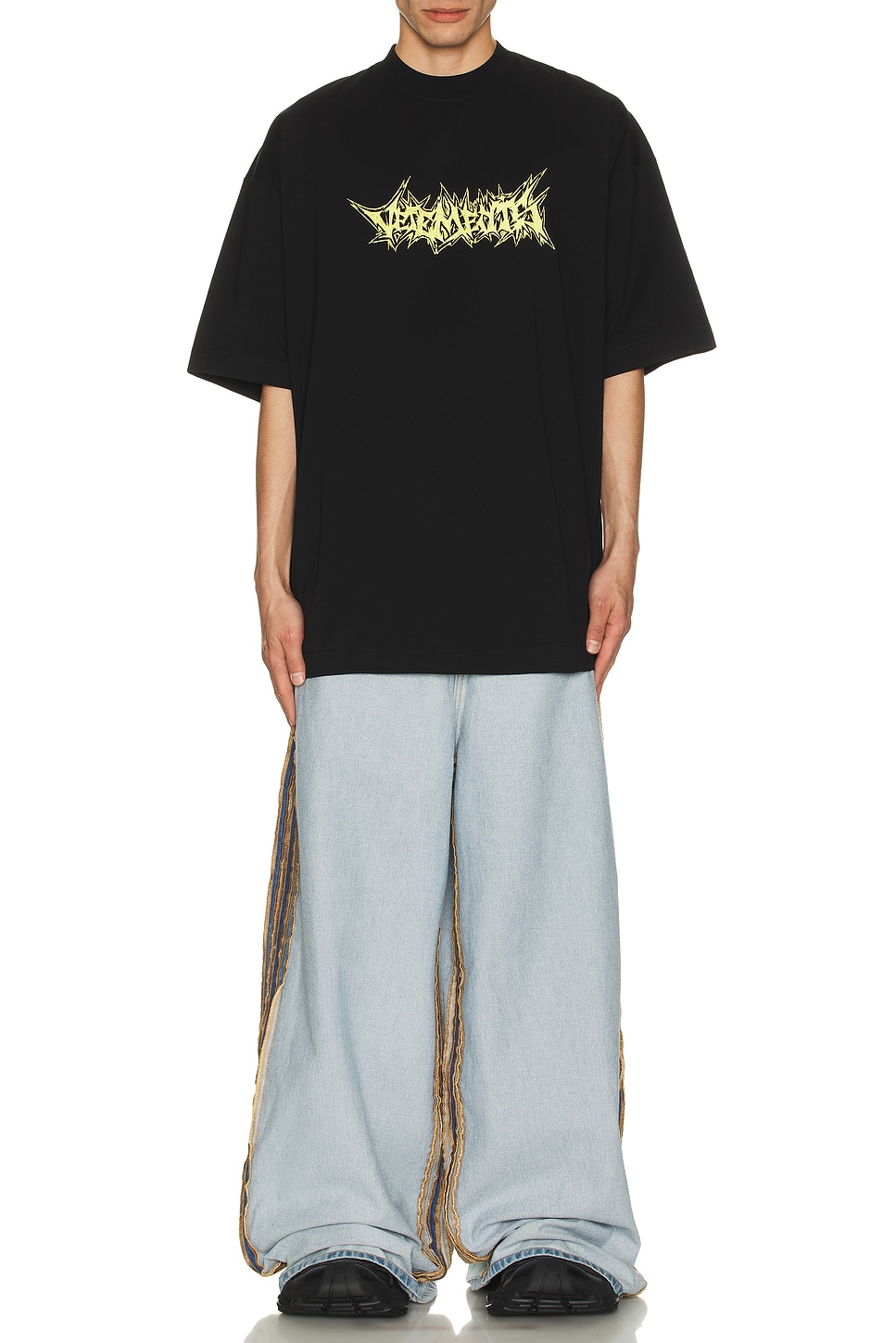 Image 1 of VETEMENTS Living Legend Oversized T-Shirt in Black